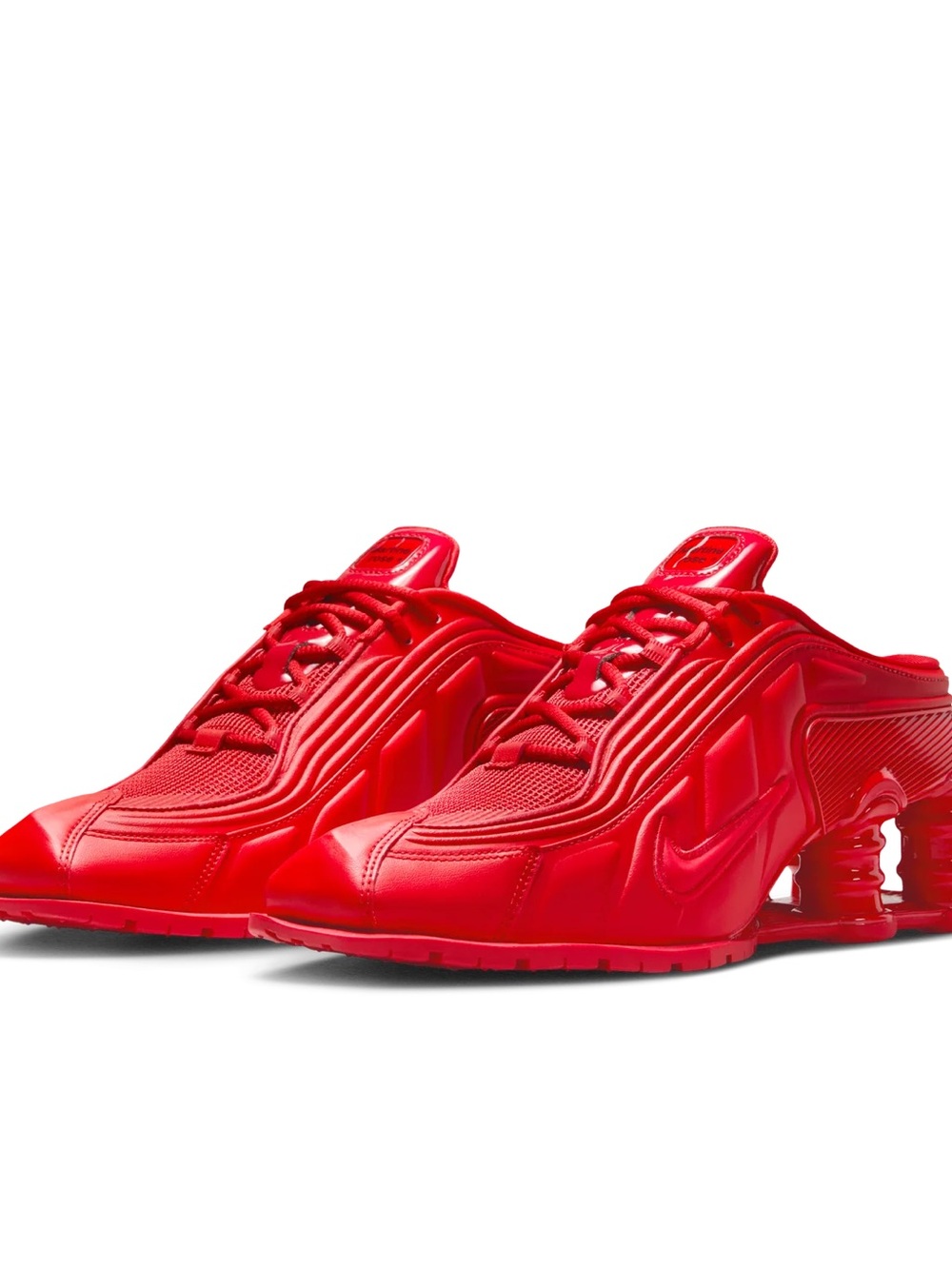 NIKE x MARTINE ROSE MR4 SHOX in RED - Picture 7 of 10